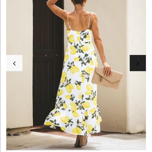 Lemon Tree Maxi Dress🍋 - Picture 3 of 8